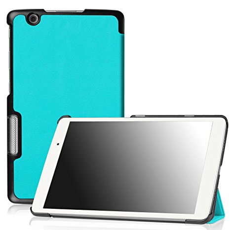 Famavala Slim PU Leather Case Cover For 8" LG G Pad X 8.0 T-Mobile Model V521 / V520 AT&T Model / LG G Pad III 8.0 8-Inch Tablet (SkyBlue2)