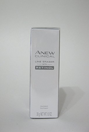 Avon Anew Clinical Line Eraser with Retinol 1.0 oz, New & Sealed