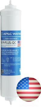 APEC Water - 10 High Purity pH Calcium Carbonate Re-mineralization Inline Filters w Quick Connect FI-PHPLUS-QC - Replacement filter only