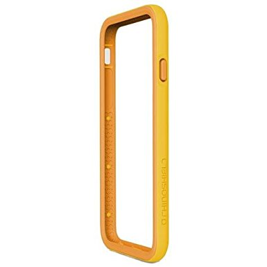 Rhino Shield Crash Guard Slim Impact Bumper for iPhone 6/6s - Yellow (includes Rear Scratch Protection Shield)