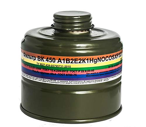 VK-450 CBRN FIlter Mask Respirator carbon-monoxide