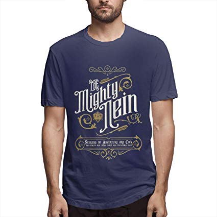 Moslad Klosy The Mighty Nein Graphic Short Sleeve Summer Casual Tees T Shirt