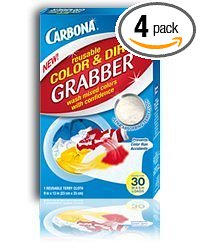Carbona Color & Dirt Grabber Reusable, 1-Count (Pack of 4)