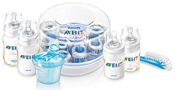 Philips AVENT BPA Free Essentials Gift Set with Sterilizer (Discontinued by Manufacturer)