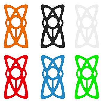 STARUBY Phone Rubber Band Multi Color Replacement Security Rubber/Silicone Elastic Bands for Bicycle Bike, Motorcycle, Handlebar, Roll Bar Mount, Phone Mount Bands Universal Size 6-Pack