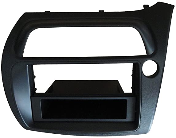 Single Din/Double Din Fascia Panel Adaptor For 2006-2011 Honda Civic VIII Hatchback Radio Facia Kit(With Pocket)
