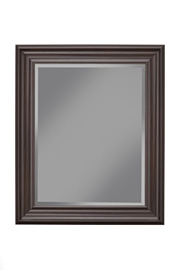 Sandberg Furniture, 36" x 30" Wall Mirror, Espresso