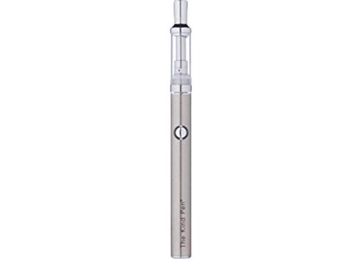 KP Premium Oil Pen Relaxation Inhaler for Aromatherapy Purposes to Reduce Stress and Anxiety | Complete Kit with Charger | Silver Color