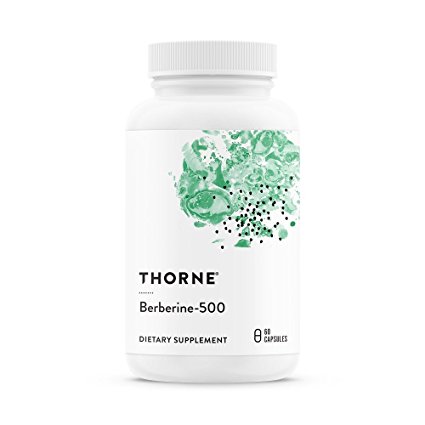 Thorne Research - Berberine-500 - Botanical Compound To Support Blood Sugar Metabolism - 60 Capsules