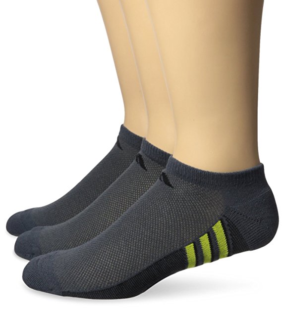 adidas Men's Superlite No Show Socks (3-Pack)