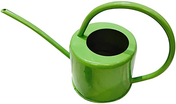 Layboo Retro Style Gorgeous Long Spout/Iron Watering Can Gardening Tool 1.7 L(Green)