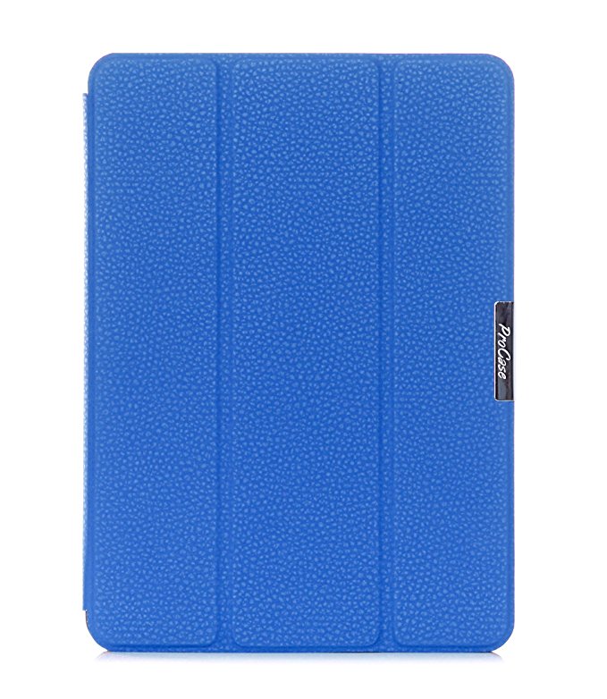 ProCase Samsung Galaxy TAB S2 9.7 Case (SM-T810 T815 T813), Ultra Slim and lightweight, Hard Shell, Slim Stand Cover Case for 2015 Galaxy Tab S2 9.7 Tablet (Navy Blue)