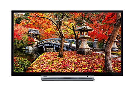 Toshiba 32L3753DB 32-Inch Smart Full HD LED TV with Built-in Freeview Play - Black (2017 Model)