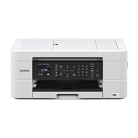 Brother MFC-J497DW Colour Inkjet Printer | Wireless & PC Connected | Print, Copy, Scan, Fax & 2 Sided Printing | A4