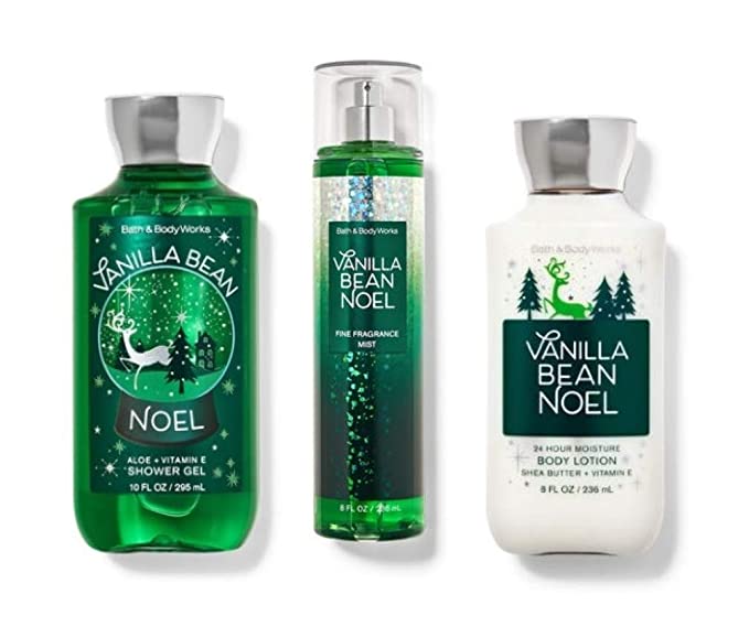 Bath and Body Works - Vanilla Bean Noel - Daily Trio - Winter – 2020