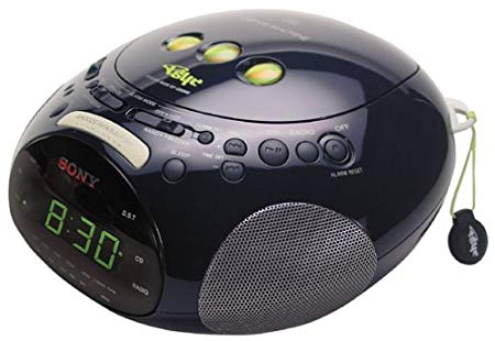 Sony ICF-CD831 PSYC Clock Radio/CD Player (Blue) (Discontinued by Manufacturer)