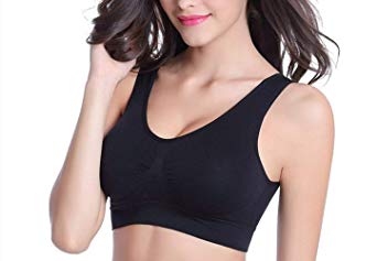 Aruny Sports Bra for Women Racerback High Impact Padded Non-Wired Fitness Activewear Bra