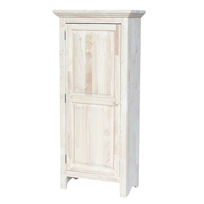 International Concepts Single Jelly Cabinet, 51-Inch, Unfinished