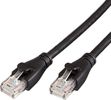 AmazonBasics RJ45 Cat-6 Ethernet Patch Internet Cable - 25 Feet (7.6 Meters), 10-Pack