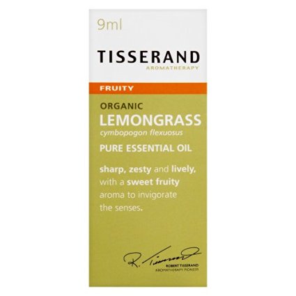 Tisserand Lemongrass Organic Essential Oil 9 ml