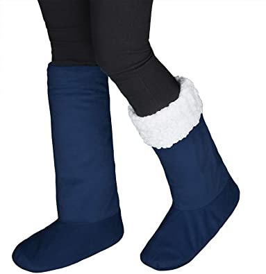 Tirrinia Sherpa Slipper Socks for Women & Teen