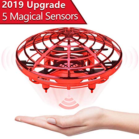 Jasonwell Hand Operated Drone for Kids Toddlers Adults - Hands Free Mini Drones for Kids Flying Toys for Boys and Girls Hand Drone Kids Self Flying Drone