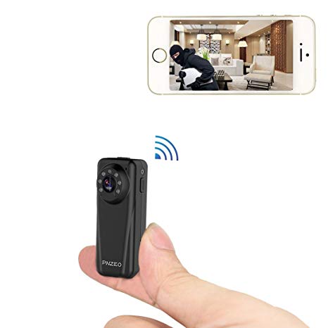 PNZEO F3 Mini Camera 1080P HD wide-view-angle Video Recorder wireless wifi Camera IR night-vision camera tiny Security Camera Remote view Motion-detection