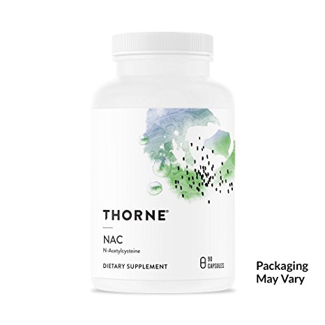 Thorne Research - Cysteplus - N-Acetylcysteine (NAC) for Liver Support, Detoxification, and Immune Function - 90 Capsules