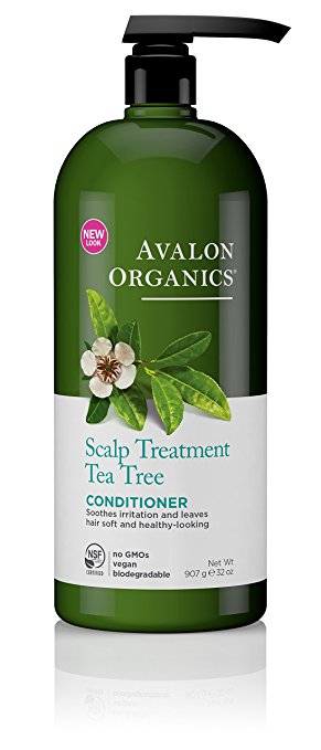 Avalon Organics Conditioner, Scalp Treatment Tea Tree, 32 Ounce