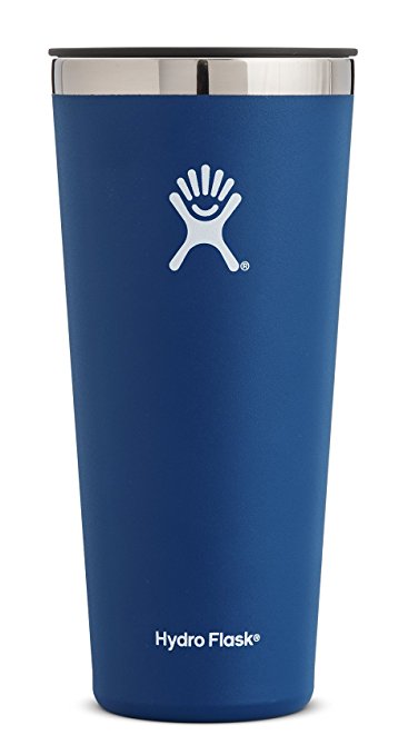 Hydro Flask 32 oz Double Wall Vacuum Insulated Stainless Steel Travel Tumbler Cup with BPA Free Press-In Lid, Cobalt