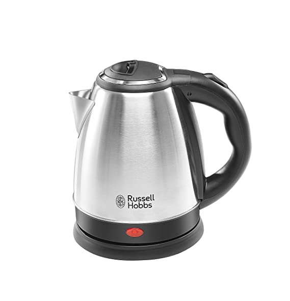 Russell Hobbs Automatic Stainless Steel Electric Kettle DOME1515 1500 watt - 1.5 Litre with 2 Year Manufacturer Warranty