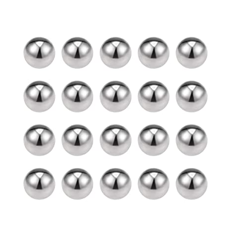 uxcell 1/8-inch Bearing Balls 316L Stainless Steel G100 Precision Balls 50pcs