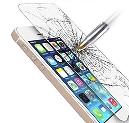 iPhone 5S iPhone SE Tempered Glass Screen Protector, SaharaCase for iPhone 5/5S/5C/SE .33m thickens [Smooth Edge] Anti Fingerprint Shatterproof Anti-Scratch Retail Package