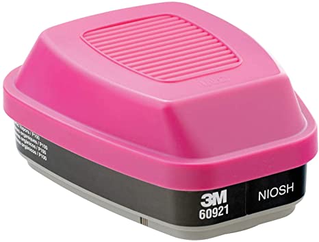 3M 60921 Replacement Cartridges for Household Multi-purpose Respirator, Magenta, Black (Limited Edition)