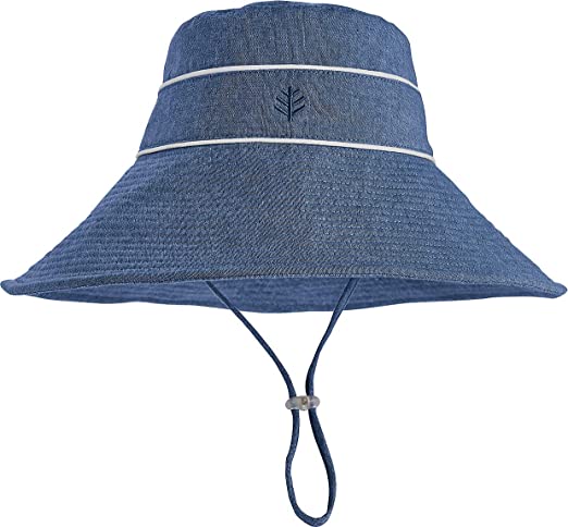 Coolibar UPF 50  Girl's Sand Castle Sun Hat - Sun Protective