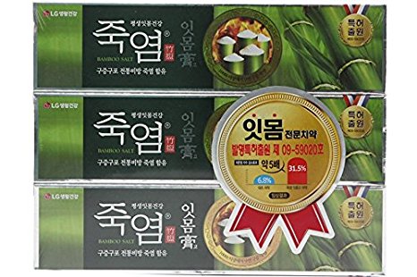 [LG] Bamboo Salt Toothpaste - ItMonGo 120g * 3pcs