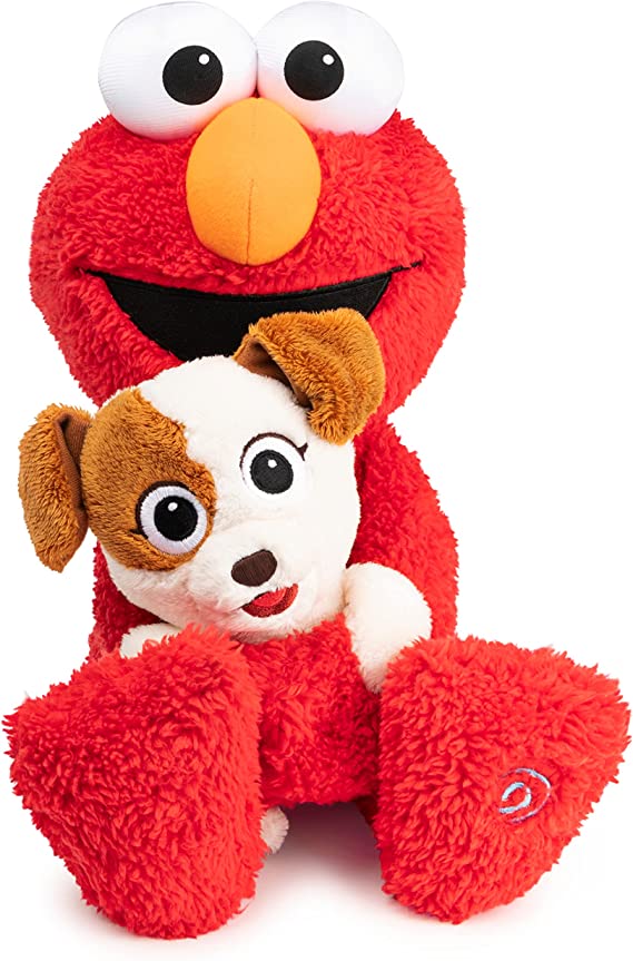 GUND Sesame Street Dance and Play Elmo and Tango Animated Plush, 13”