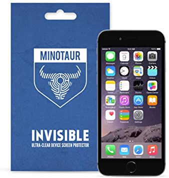 Apple iPhone 6/6S Screen Protector Pack, Super Clear by Minotaur (6 Screen Protectors)