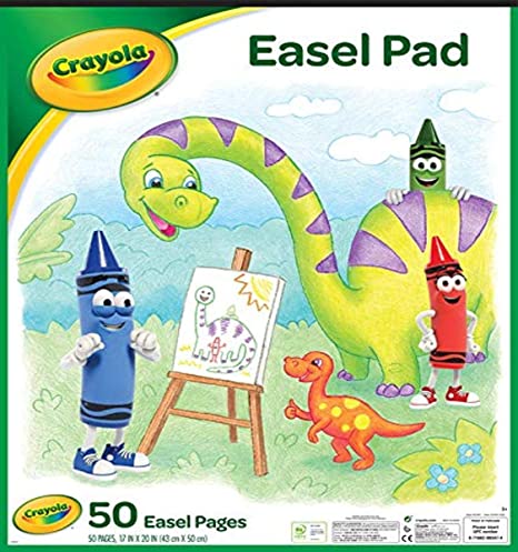 Crayola Easel Pad, 17” X 20”, Easel Supplies, 50 Sheets , White