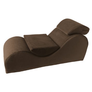 Liberator Esse Sensual Lounge Chair Espresso Velvish