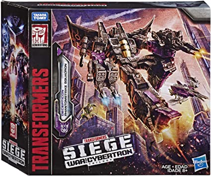 Transformers Toys Siege War For Cybertron Voyager Wfc-S27 Decepticon Phantomstrike Squadron 4 Pack - Final Strike Figure Series: Part 2 (Amazon Exclusive)