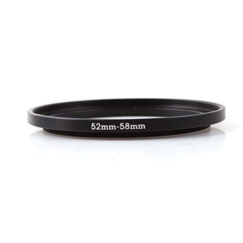 52-58mm 52MM to 58MM Step Up Camera Lens Filter Ring Stepping Adapter Black