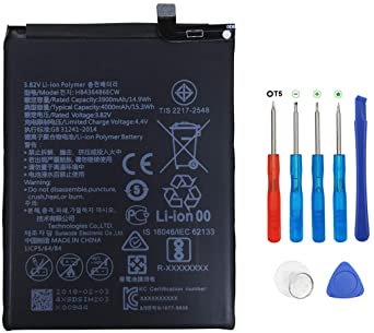 SWARK Battery HB436486ECW Compatible with Huawei Mate 10 ALP-L09; ALP-L29; ALP-AL00 - Mate 10 Pro BLA-L09; BLA-L29; BLA-AL00; Mate 20 LYA-L09, LYA-L29 e P20 Pro CLT-L09, CLT-L29 with Tools