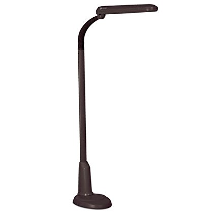 Ott Lite 24 Watt Floor Lamp in Black