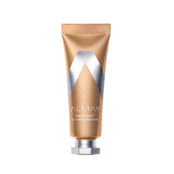 Almay Velvet Foil Cream Shadow, Golden Vibes, 0.36 fl. oz, metallic eyeshadow