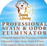 Enzyme Cleaner Pet Stain Remover Odor Eliminator Best Carpet Stain Remover Pet Odor Eliminator Stain Remover Odor Neutralizer Cat Urine Smell - Cleaner - Eliminator Sunny and Honey