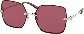 Tory Burch TY6080 Women's Sunglasses Gold/Solid Bordeaux 58