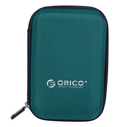 ORICO Portable 2.5 inch Hard Drive EVA Shockproof Carrying Case Pouch Bag -Blue