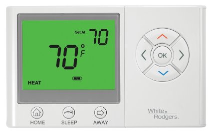 White-Rodgers UNP300 Easy Set Non-Programmable Universal Thermostat
