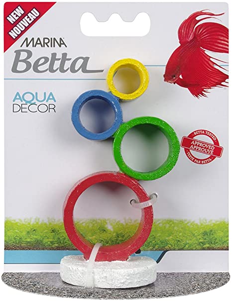 Marina 12233 Betta Aqua Décor Ornament - Circus Rings